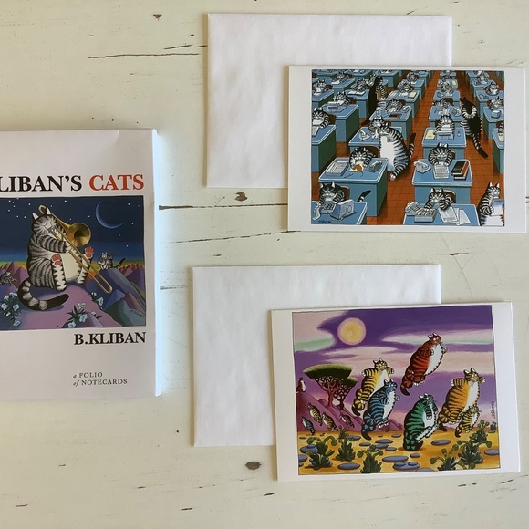 Assorted BK Kliban Pomegranate blank holiday postcards - Picture 4 of 7